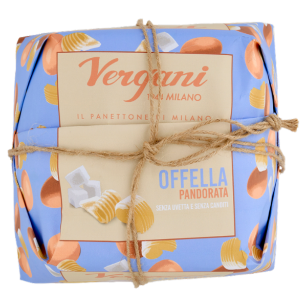 Vergani Offella Pandorata Senza Uvetta e Senza Canditi 750 g
