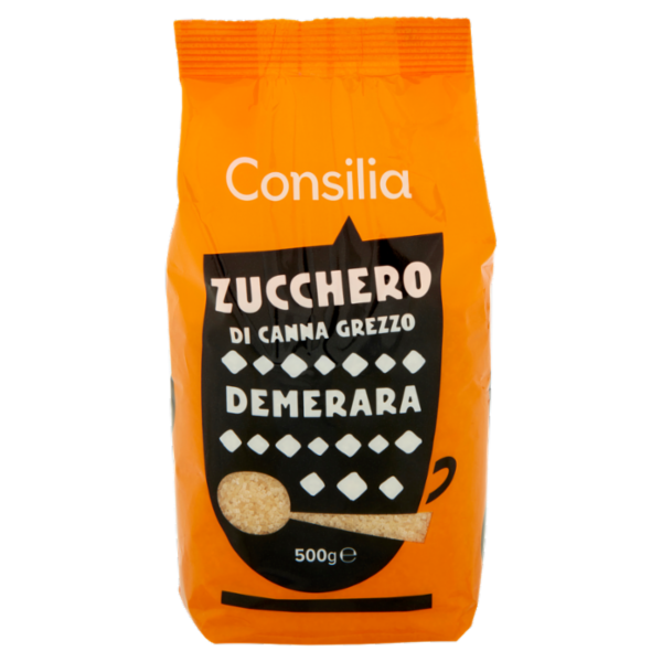 Consilia Zucchero di Canna Grezzo Demerara 500 g