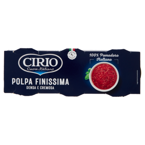 Cirio Polpa Finissima 3 x 400 g