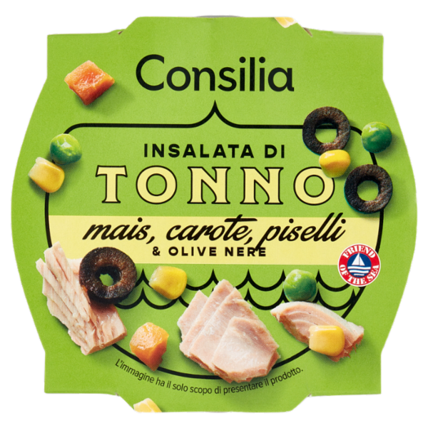 Consilia Insalata di Tonno e Mais 160 g