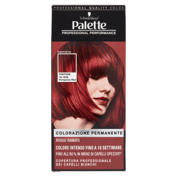 Palette Pantone 18-1658 Pompeian Red Rosso Ramato