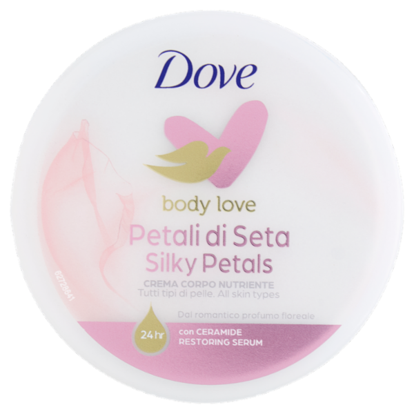 Dove body love Petali di Seta Crema Corpo Nutriente tutti i tipi di pelle 300 ml