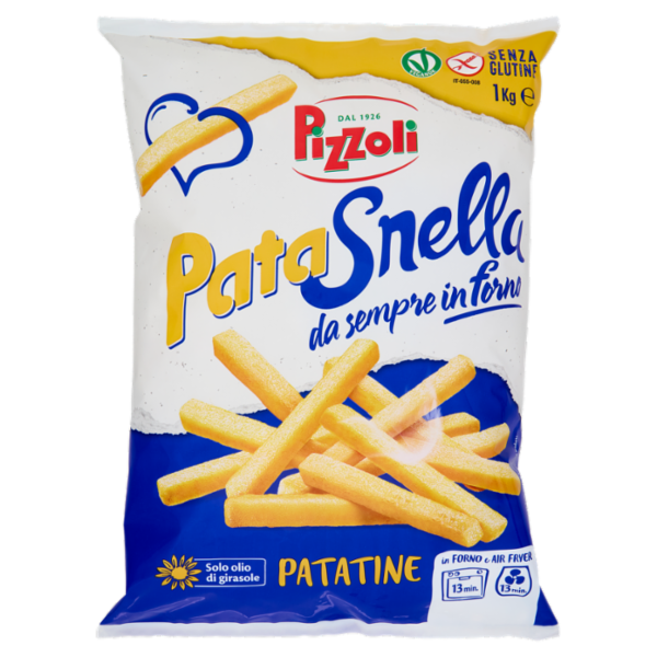 Pizzoli PataSnella Patatine 1 kg