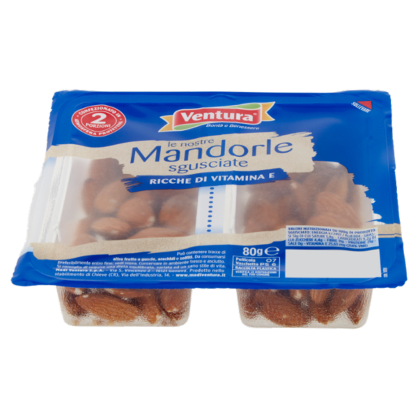 Ventura le nostre Mandorle sgusciate 80 g