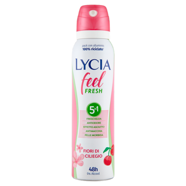 Lycia feel Fresh Fiori di Ciliegio deo spray 150 ml