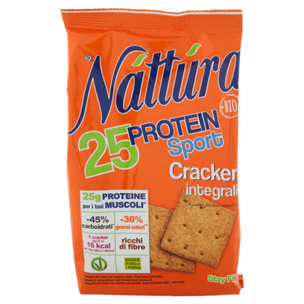 Náttúra 25 Protein Sport Cracker integrali Bio 200 g