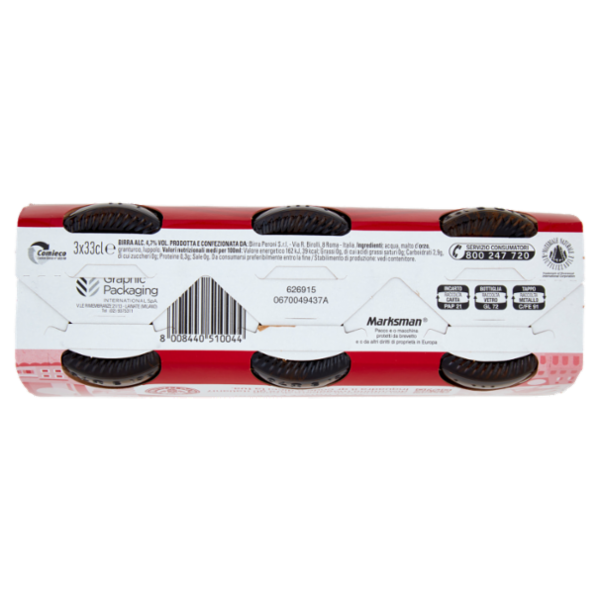 Peroni Birra 3 x 33 cl