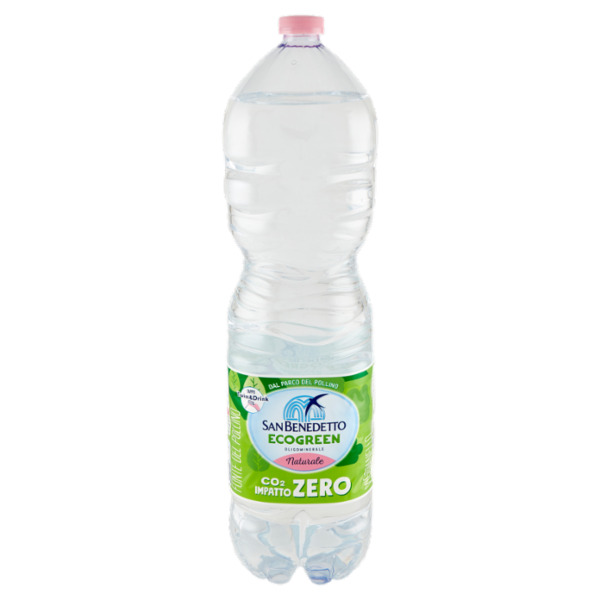 San Benedetto Acqua Naturale Fonte del Pollino Ecogreen 2 L