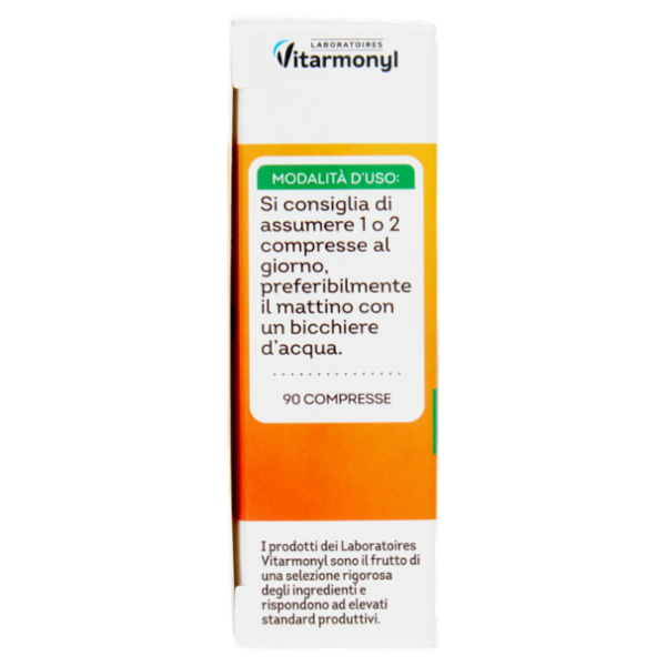 Laboratoires Vitarmonyl Vitamina D3 Sistema immunitario 90 Compresse 7,6 g