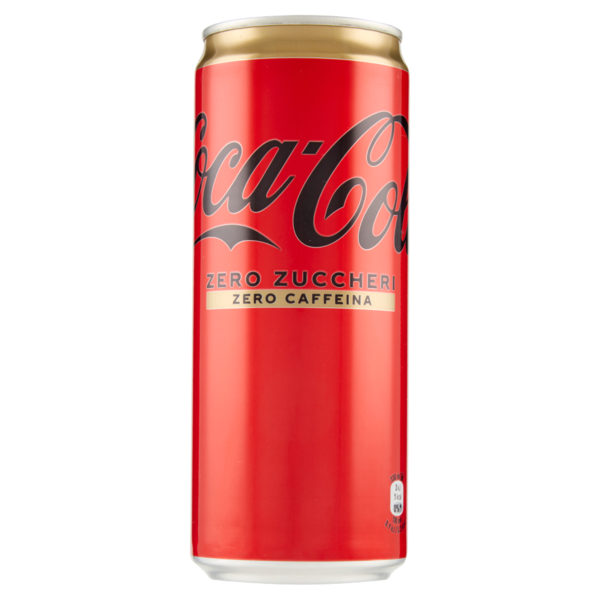 COCA-COLA Zero Zuccheri Senza Caffeina 330 ml (lattina)