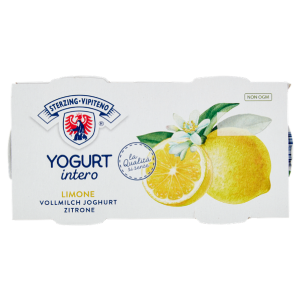 Sterzing Vipiteno Yogurt intero Limone 2 x 125 g