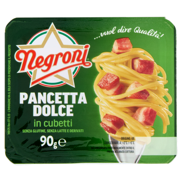 Negroni Pancetta Dolce in cubetti 90 g
