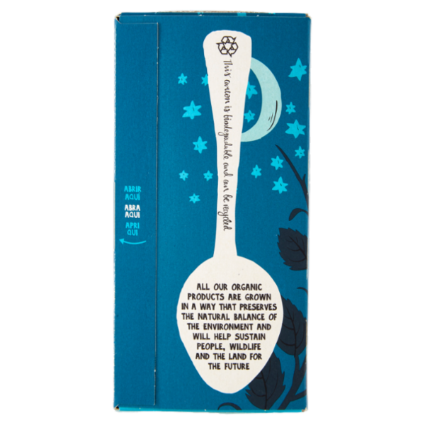 CUPPER Snore & Peace Infuso Biologico Camomilla, Melissa e Lavanda, Tisana Delicata, 20 Bustine 30 g