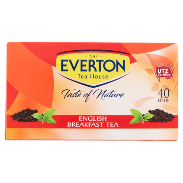 Everton Taste of Nature English Breakfast Tea 40 x 2 g