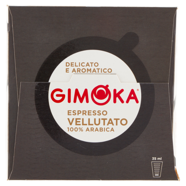Gimoka Espresso Vellutato 100% Arabica Compatibile Nescafè* Dolce Gusto* 16 Capsule 112 g