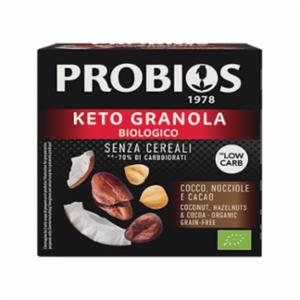 Probios Keto Granola Cocco, Nocciole E Cacao 200 G