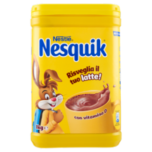 NESQUIK Preparato Solubile Per Bevanda Con Cacao Magro Barattolo 1 Kg