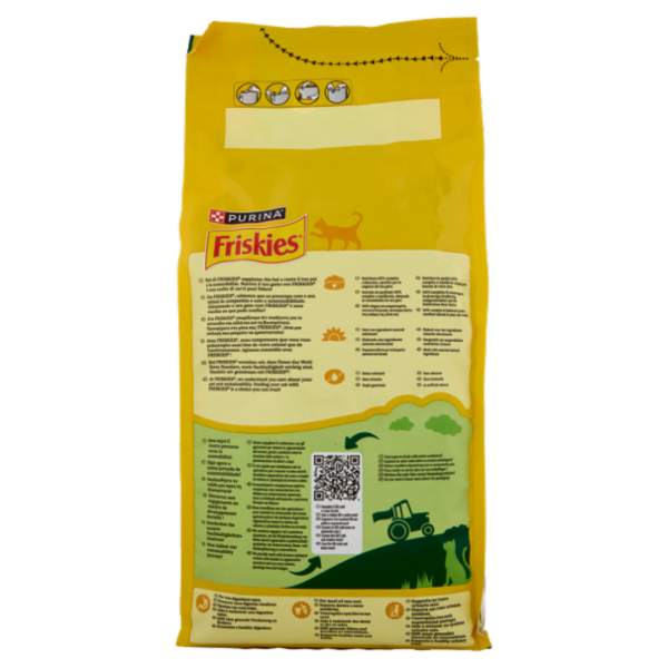 PURINA FRISKIES Adult Manzo e Pollo e con Verdure 2kg