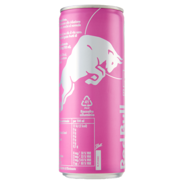 Red Bull Energy Drink, Gusto Frutti di Bosco, Senza Zuccheri, 250 ml