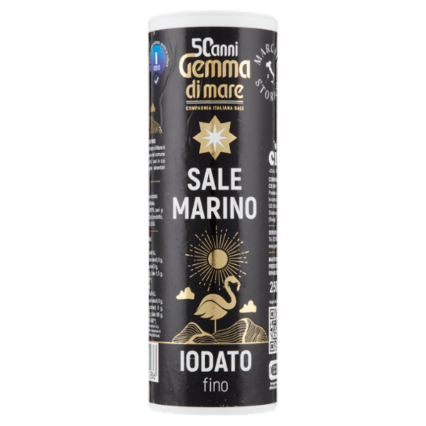 Gemma di mare Sale Marino Iodato fino 250 g