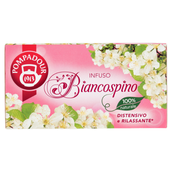 Pompadour Infuso Biancospino bustine 20 x 1,5 g