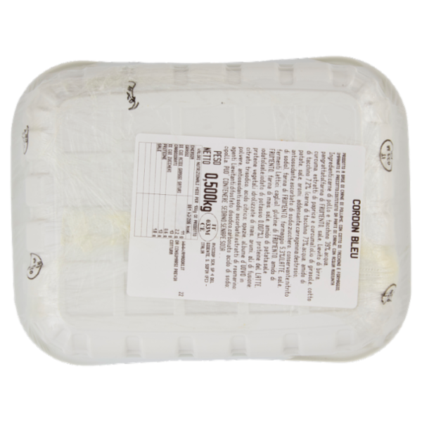 Amadori Cordon Bleu con cotto di tacchino e formaggio 0,500 kg