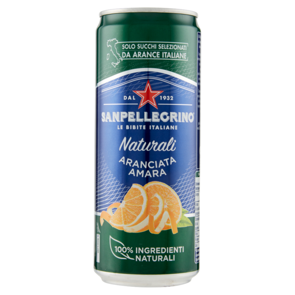 SANPELLEGRINO Naturali Aranciata Amara 33 cl