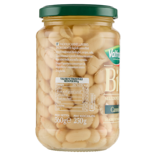 Valfrutta Bio Cannellini 360 g