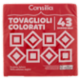Consilia Tovaglioli 2 Veli 33x33 cm Rosso 43 pezzi