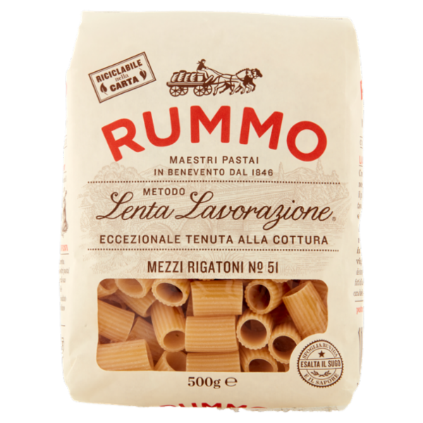 Rummo Mezzi Rigatoni N° 51 500 g