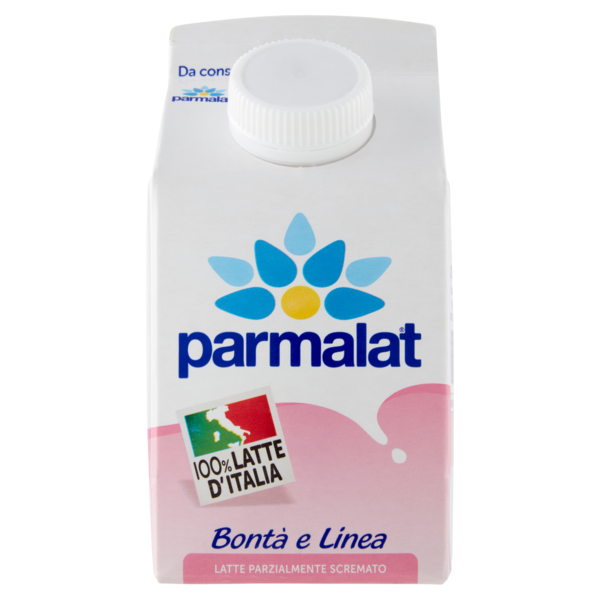 parmalat Bontà e Linea Latte Parzialmente Scremato 500 ml