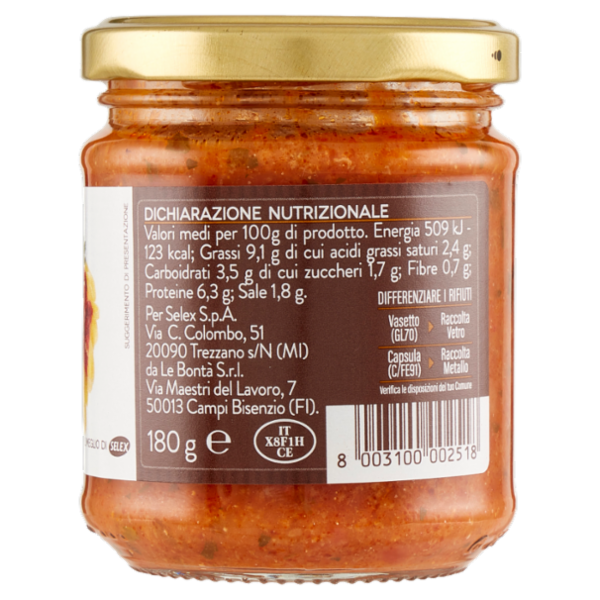 Selex Saper di Sapori Sugo di Astice 180 g