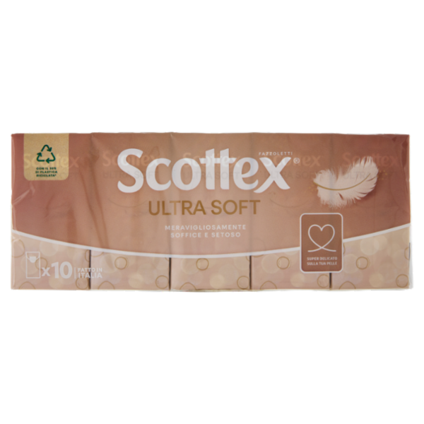 Scottex Ultra Soft Fazzoletti 10 pz