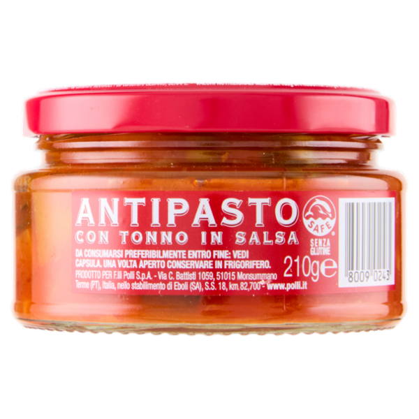 Polli Antipasto con Tonno in Salsa 210 g