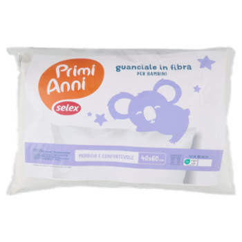 Selex Primi Anni Guanciale In Fibra Per Bambini 40 x 60 Cm