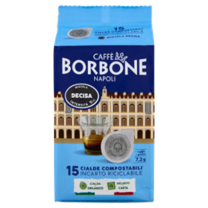 Caffè Borbone Miscela Decisa Cialde Compostabili* 15 x 7,2 g