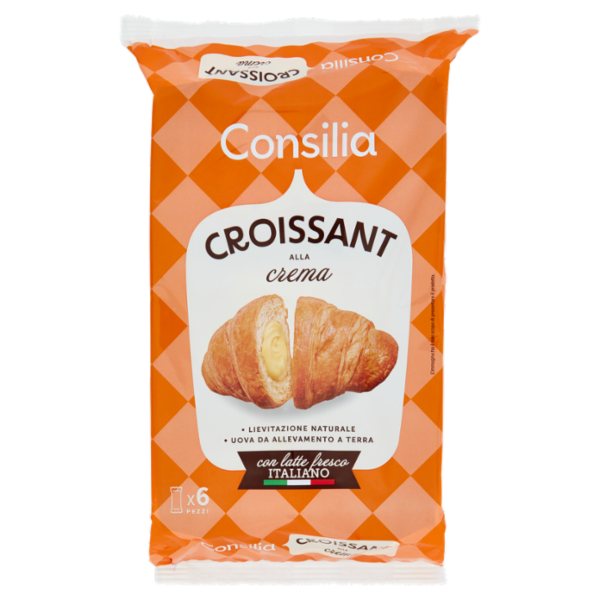 Consilia Croissant alla Crema 6 x 50 g