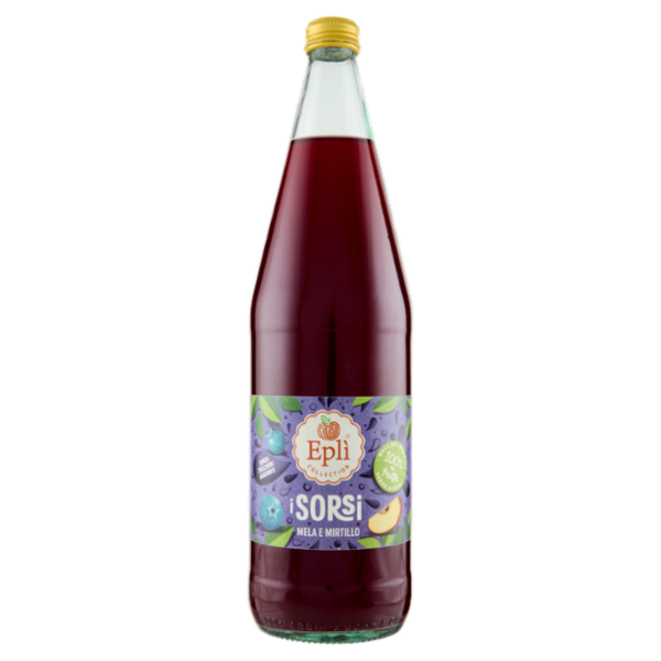 Eplì Collection i Sorsi Mela e Mirtillo 1 L