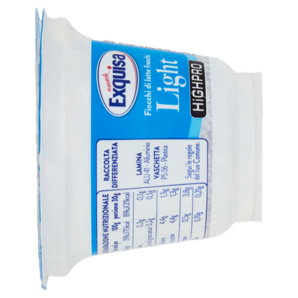 Exquisa Highpro Fiocchi di latte freschi Light 175 g