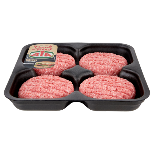 Aia Carne al Fuoco Hamburger di Suino 0,600 kg
