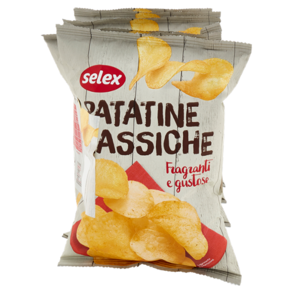 Selex Patatine Classiche 6x25 g