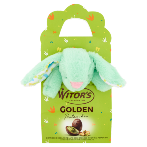 Witor's Golden Pistacchio Ovetti di Cioccolato al Latte 120 g