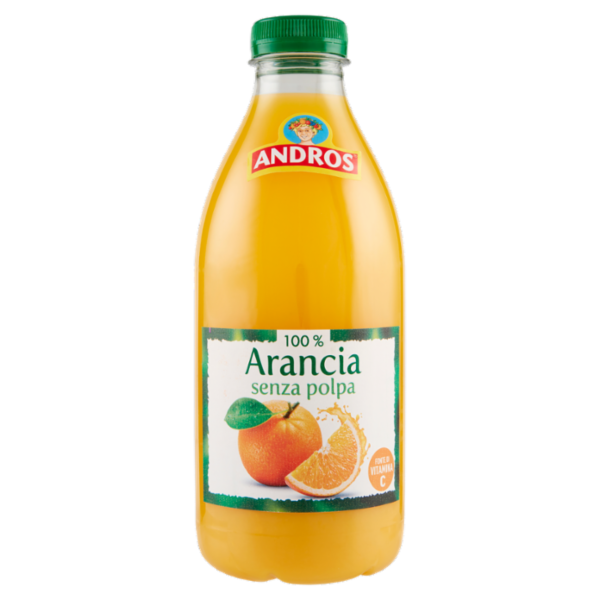 Andros 100% Arancia senza polpa 1 L