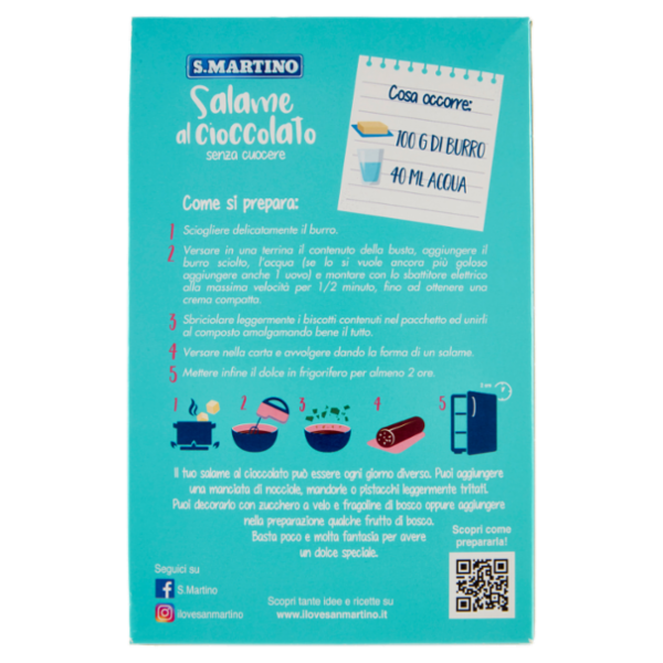 S.Martino Salame al Cioccolato senza cuocere 292 g