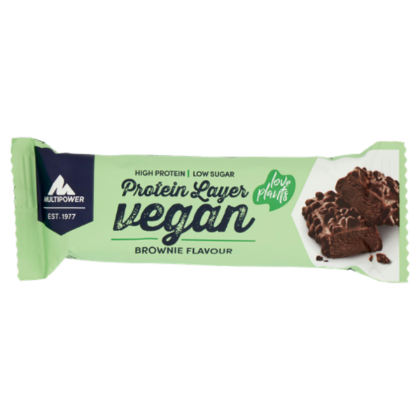 Multipower Protein Layer vegan Brownie Flavour 55 g
