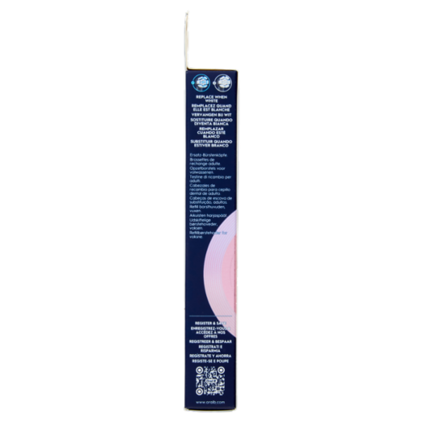 Oral-B iO Testine Ricambio Gentle Care Blu Spazzolino Elettrico Denti Ricaricabile, 2 Refills