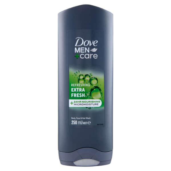 Dove Men+Care Refreshing Extra Fresh Body, Face & Hair Wash 250 ml