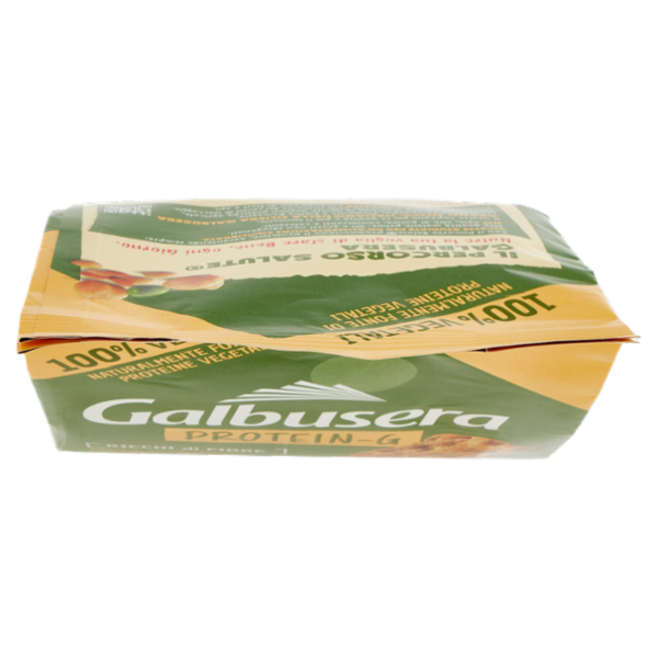 Galbusera Protein-G Cracker con farine di legumi, semi di canapa e lenticchie rosse 200 g