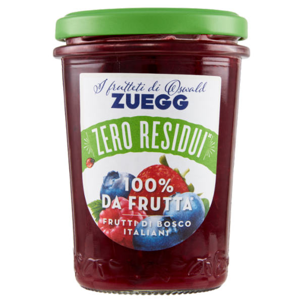 Zuegg I frutteti di Oswald Zuegg Zero Residui 100% da Frutta* Frutti di Bosco Italiani 230 g