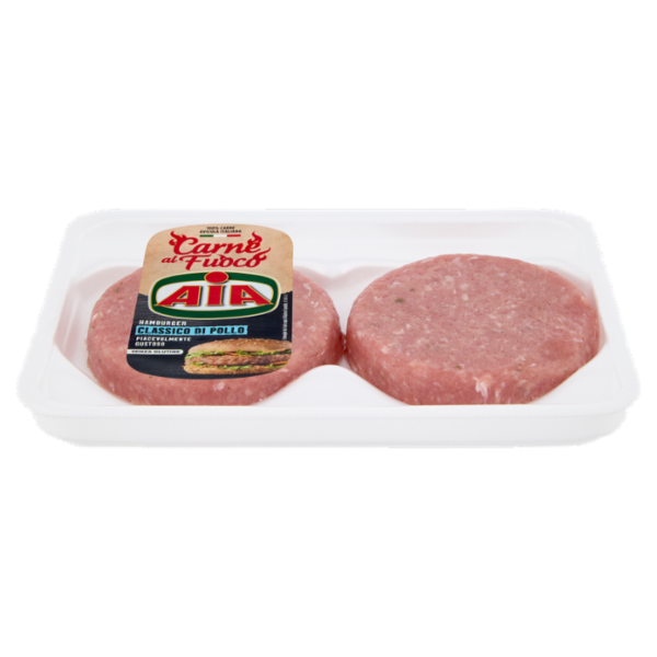 Aia Carne al Fuoco Hamburger Classico di Pollo 0,200 kg